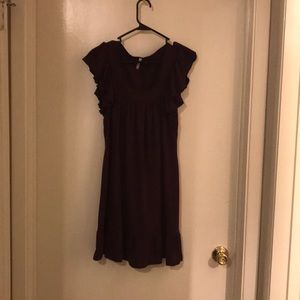 Eggplant colored dress